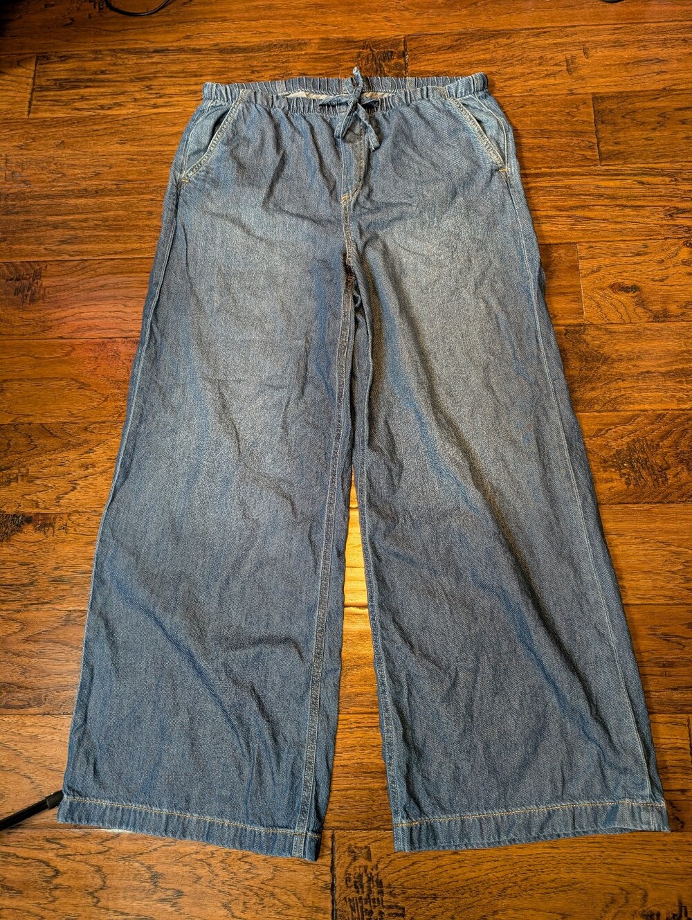 GAP Easy Baggy Pull On Jeans Size Large